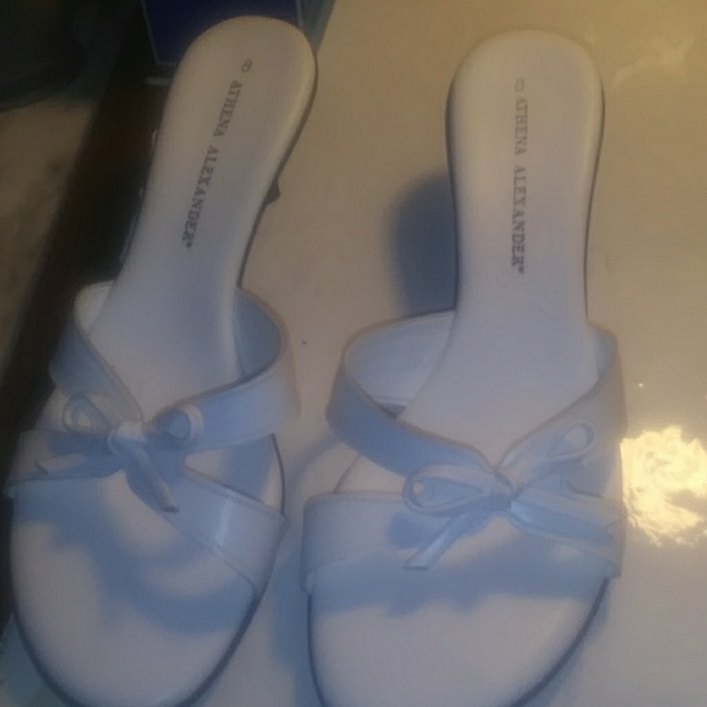 White Prima Sandals